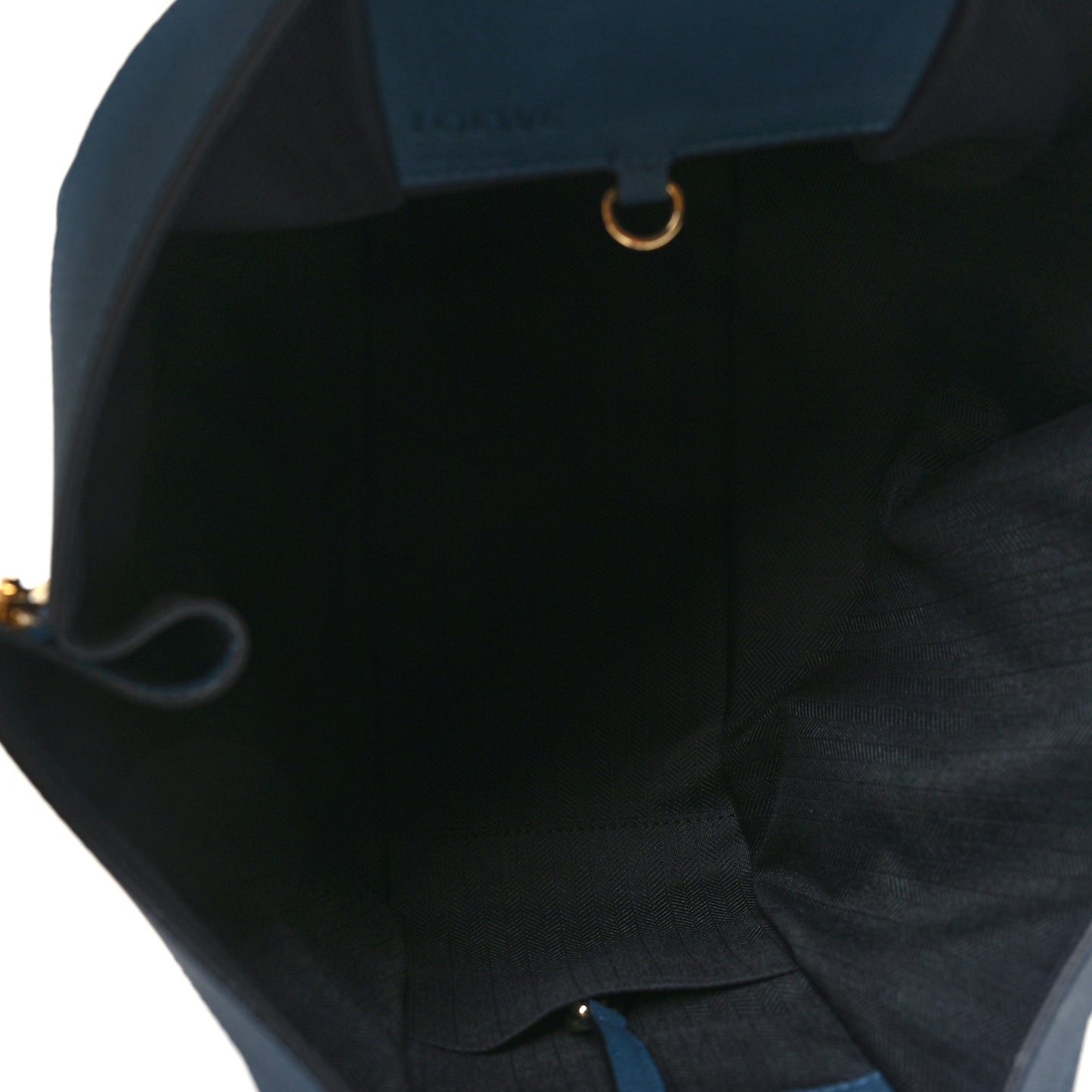 Grained Calfskin Small Hammock Shoulder Bag Marine