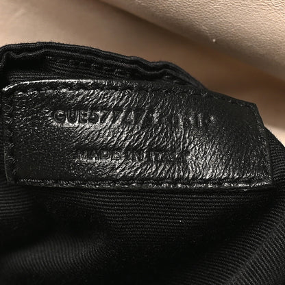 Saint Laurent Lambskin Quilted Medium Loulou Puffer Monogram Chain Satchel Crema Soft 7 of 10