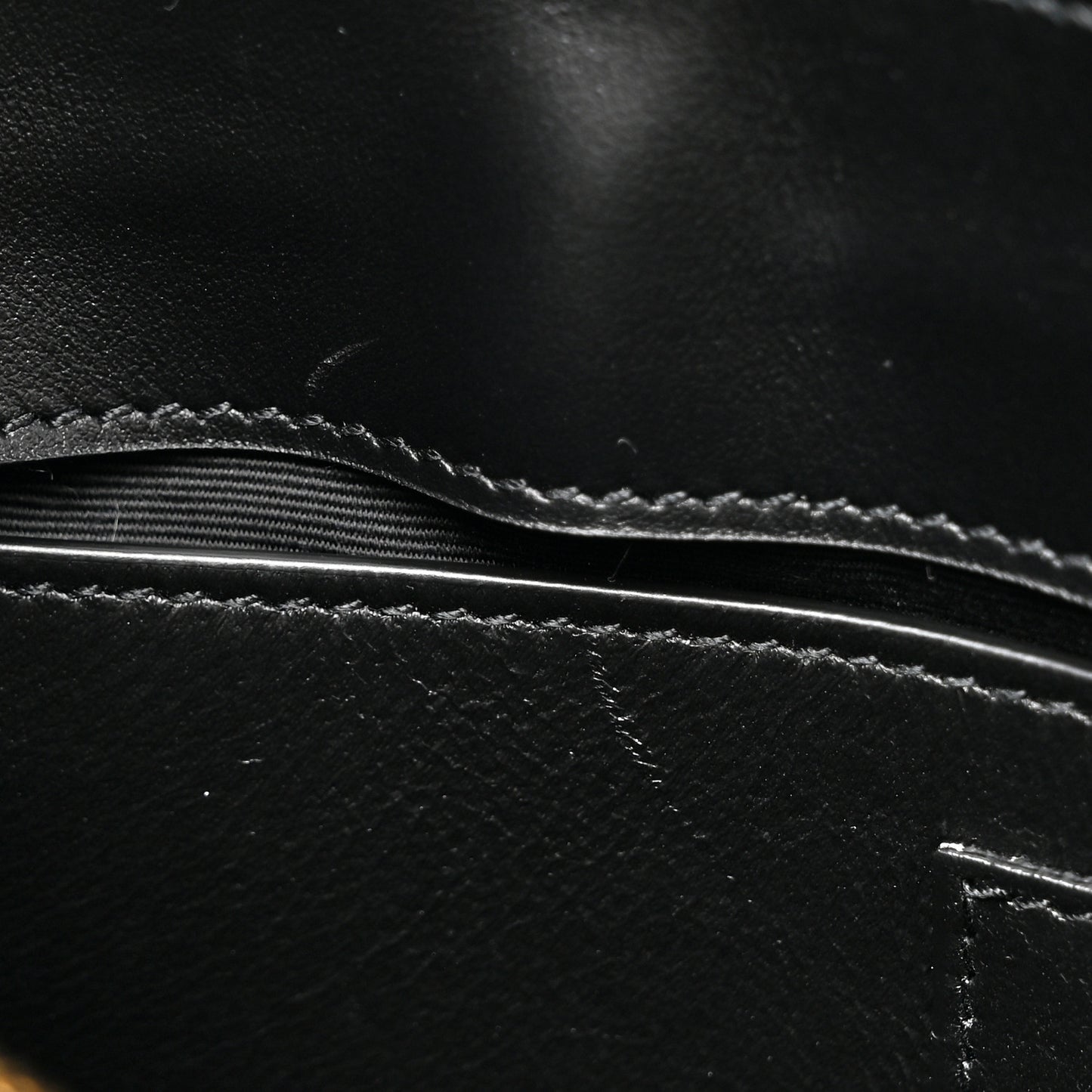 Calfskin Y Quilted Monogram Small Loulou Chain Satchel Black