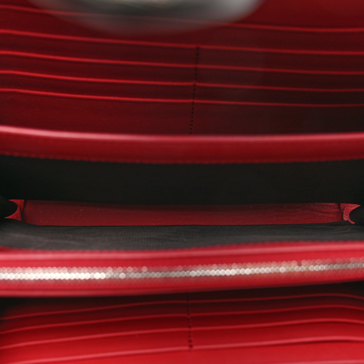 GG Supreme Monogram Mini Dionysus Chain Wallet Beige Vulcanic Red