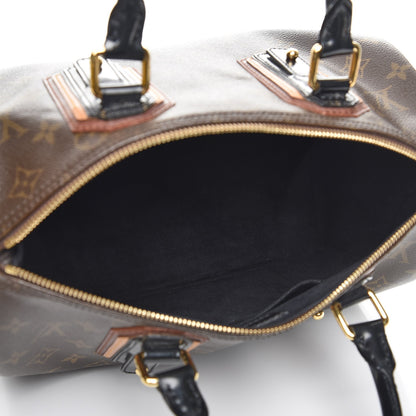 Louis Vuitton Monogram Mirage Speedy 30 Black 5 of 12