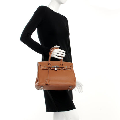 Hermes Togo Birkin 30 Gold 2 of 33
