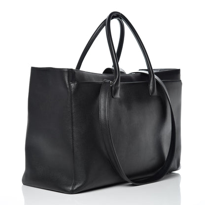 Chanel Calfskin XXL Cerf Tote Black 3 of 11