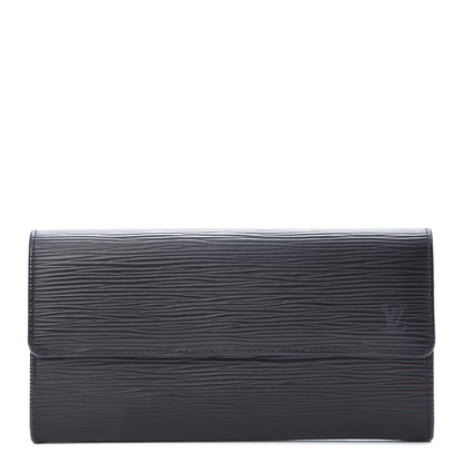 Louis Vuitton Epi Sarah Wallet Black 1 of 9