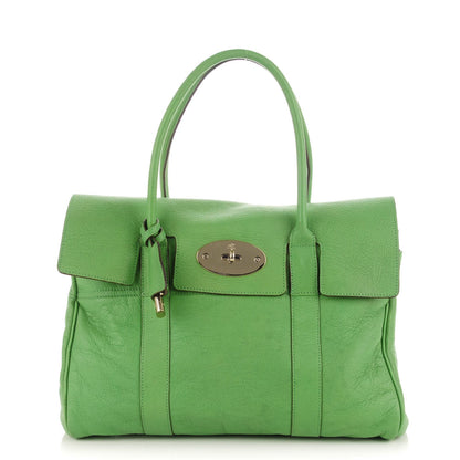 Mulberry Goatskin Bayswater Grass Green 1 of 9