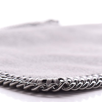 Stella McCartney Shaggy Deer Falabella Clutch Light Grey 8 of 11
