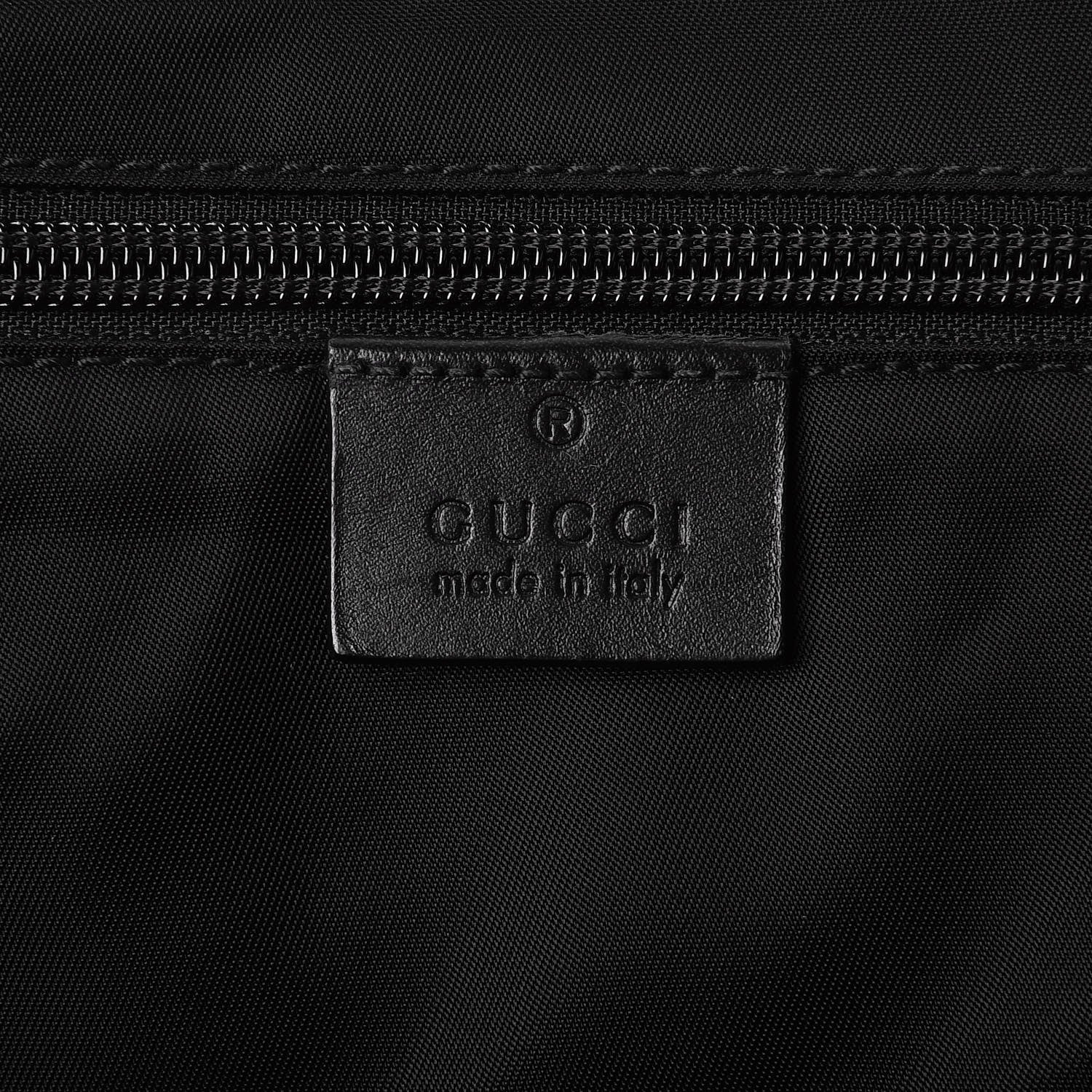 Gucci GG Supreme Monogram Flap Messenger Bag Black Grey 6 of 7