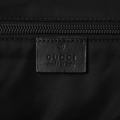 Gucci GG Supreme Monogram Flap Messenger Bag Black Grey 6 of 7