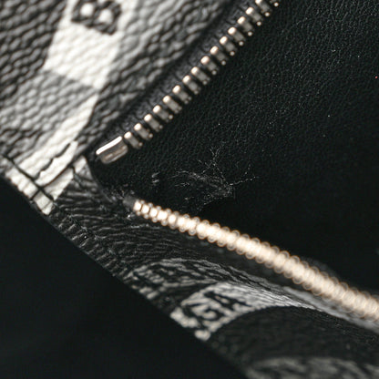 Balenciaga Coated Canvas Losange Monogram XXS Tote Black Grey 7 of 8