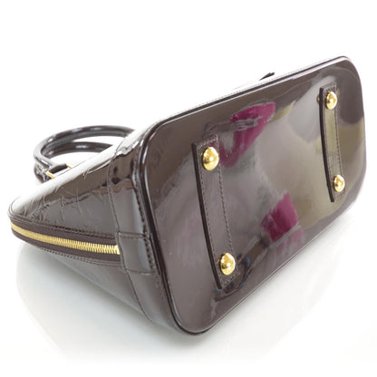Louis Vuitton Vernis Alma PM Amarante 3 of 8