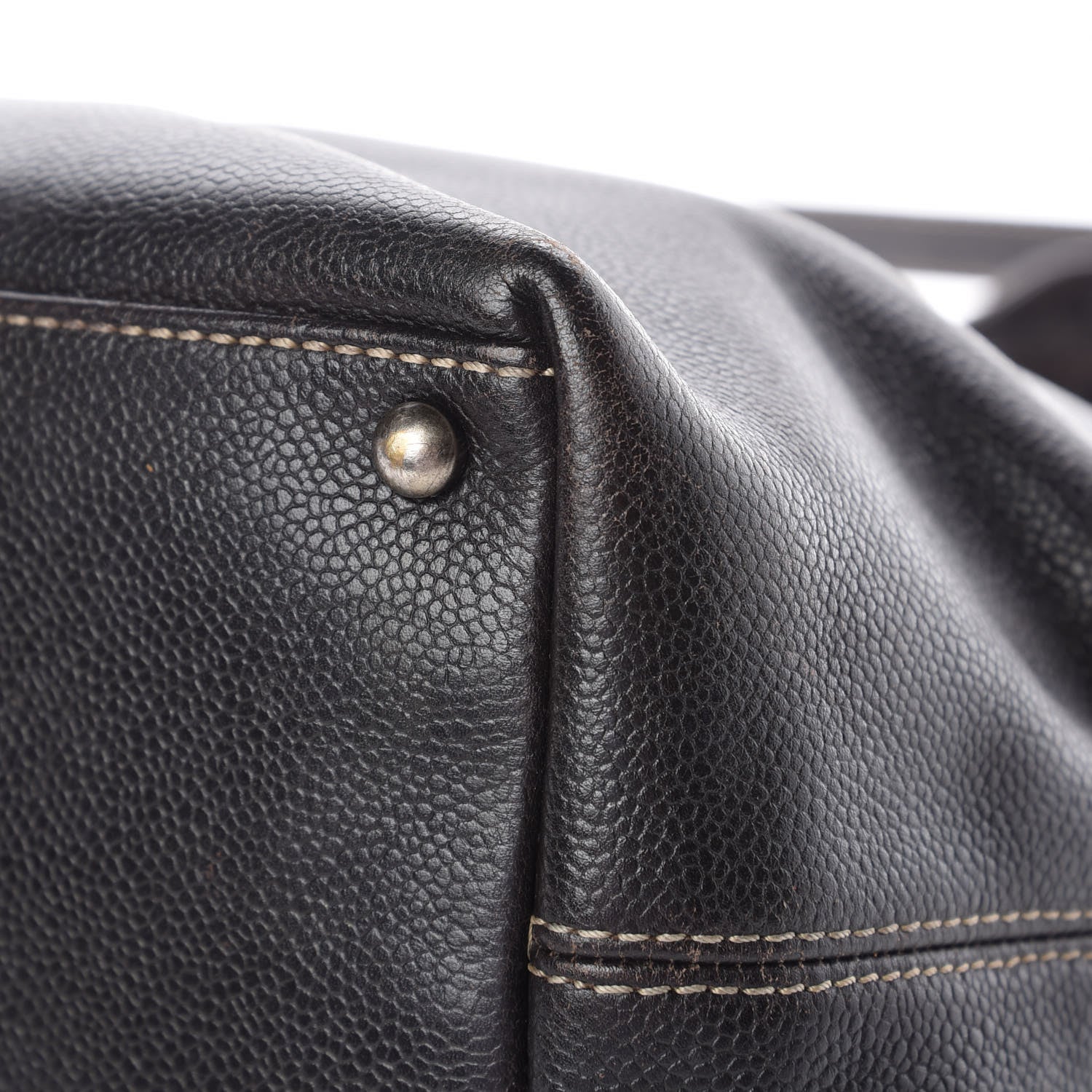 Chanel Caviar CC Shoulder Bag Brown 17 of 18