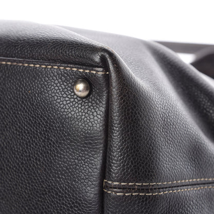 Chanel Caviar CC Shoulder Bag Brown 17 of 18