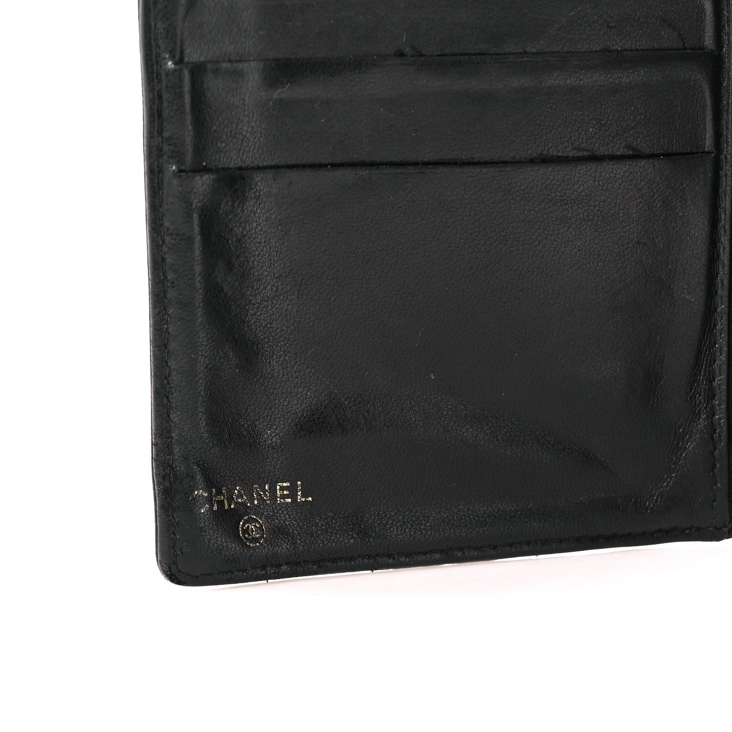 Chanel Caviar Timeless CC French Wallet Black 10 of 14