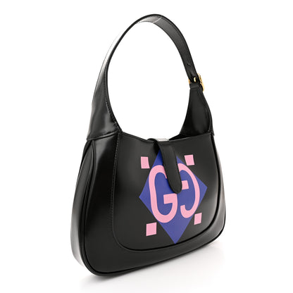 Gucci Calfskin Geometric Small Jackie 1961 Hobo Black 3 of 10