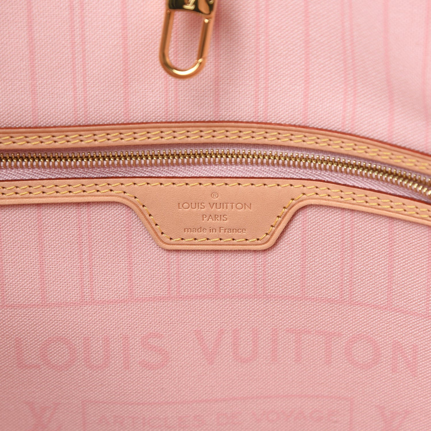 Louis Vuitton Damier Azur Neo Neverfull MM Rose Ballerine 6 of 11