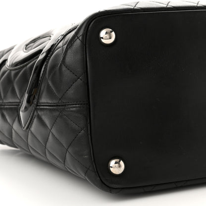 Chanel Calfskin Quilted Large Cambon Tote Black 8 of 11