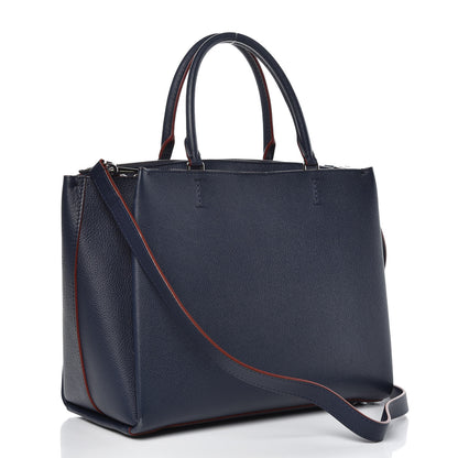 Louis Vuitton Calfskin Lockmeto Marine Rouge 3 of 11