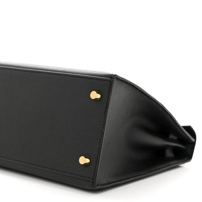 Hermes Epsom Kelly Sellier 28 Black 10 of 11