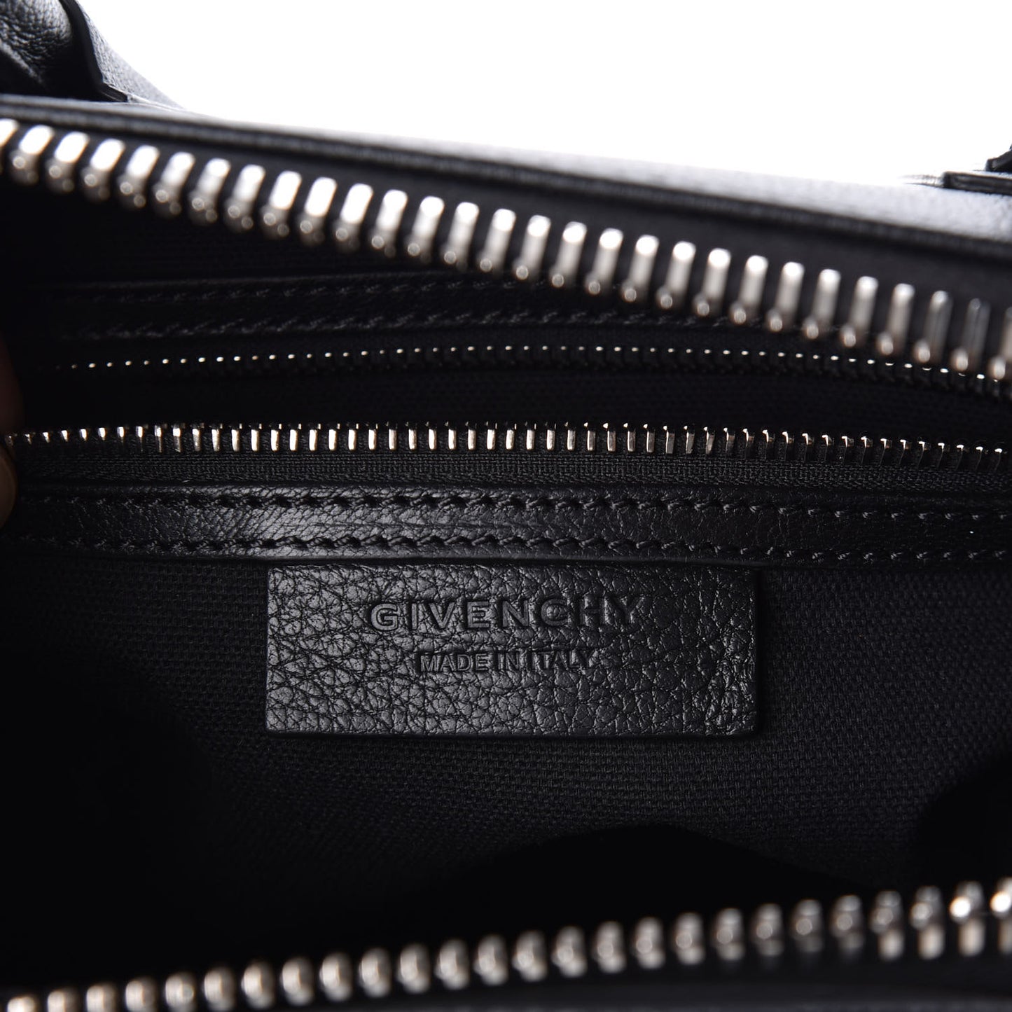 Sugar Goatskin Small Antigona Black