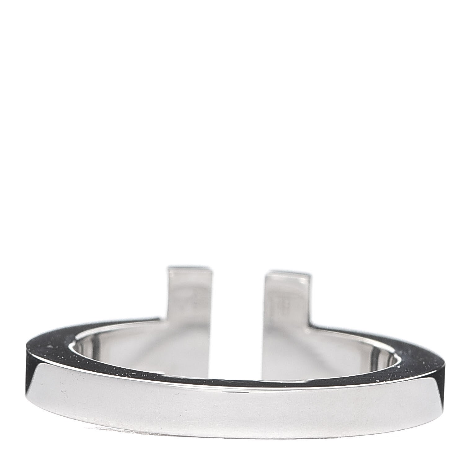 Tiffany Sterling Silver T Square Ring 49 5 3 of 4