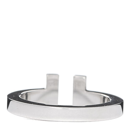 Tiffany Sterling Silver T Square Ring 49 5 3 of 4