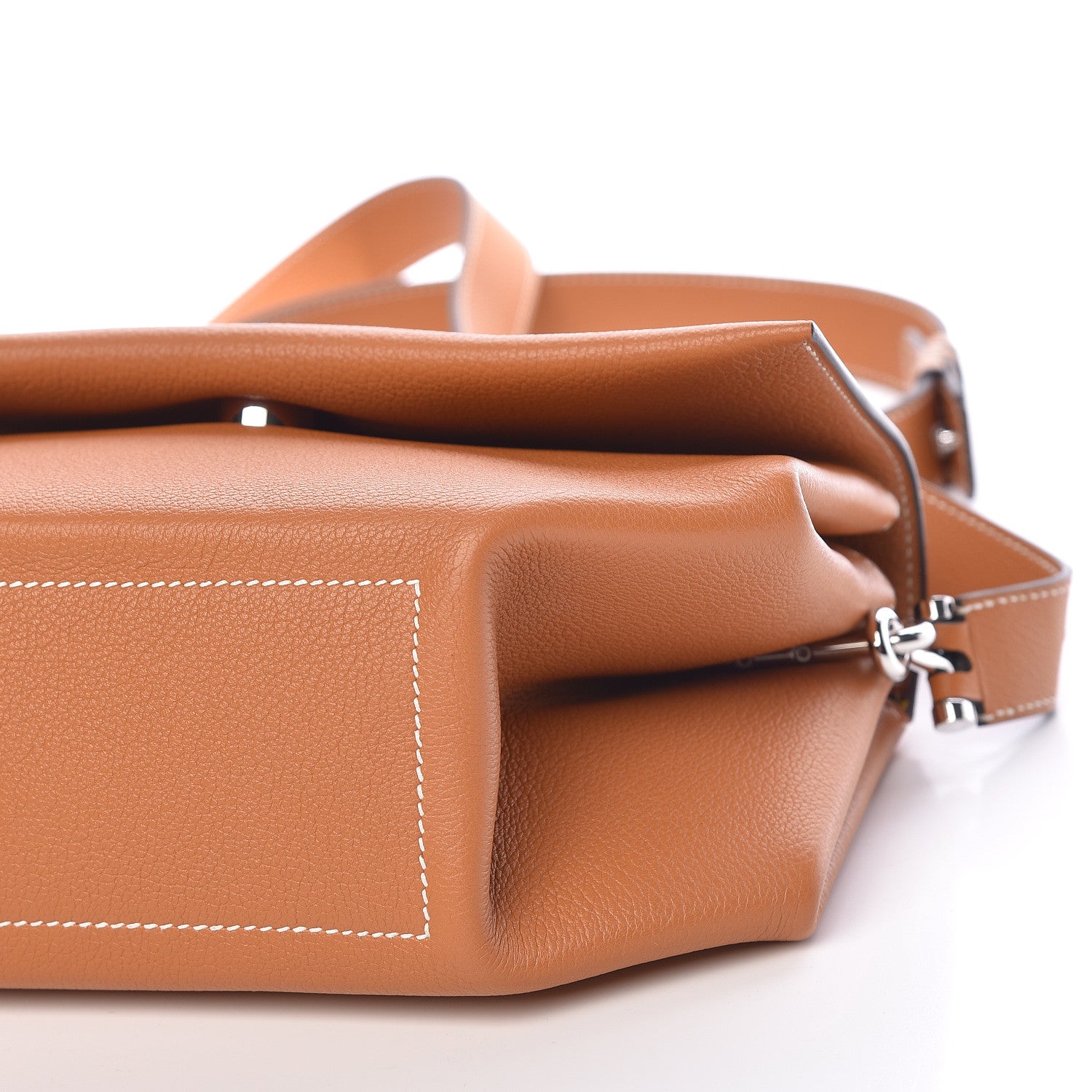 Hermes Taurillon Novillo Opli 28 Toffee Lime 10 of 11
