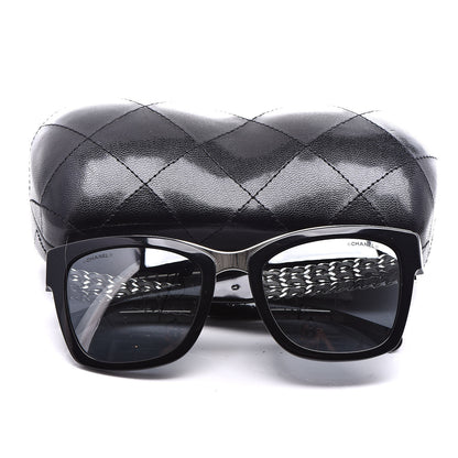 Chanel Square Chain Sunglasses 5362-Q Black 8 of 8