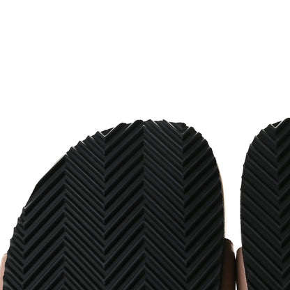 Saint Laurent Lambskin Joan Slide Sandals 37 Nude 9 of 12