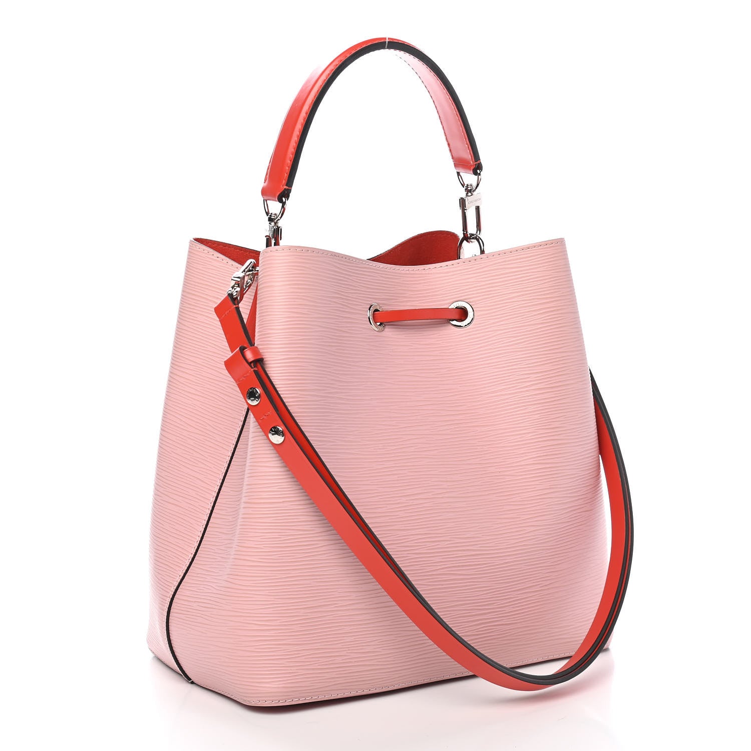 Louis Vuitton Epi NeoNoe Rose Ballerine Orange 2 of 10