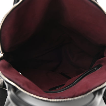 Chanel Coated Canvas Quilted Medium Garment Travel Bag Black 4 of 10