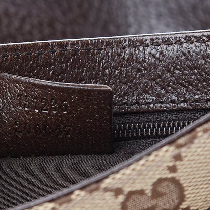 Gucci Monogram Waist Pouch Bag Dark Brown 6 of 9