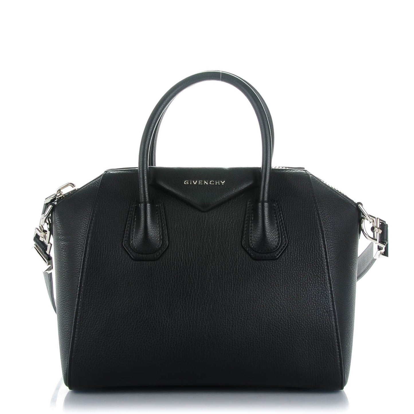 Sugar Goatskin Small Antigona Black