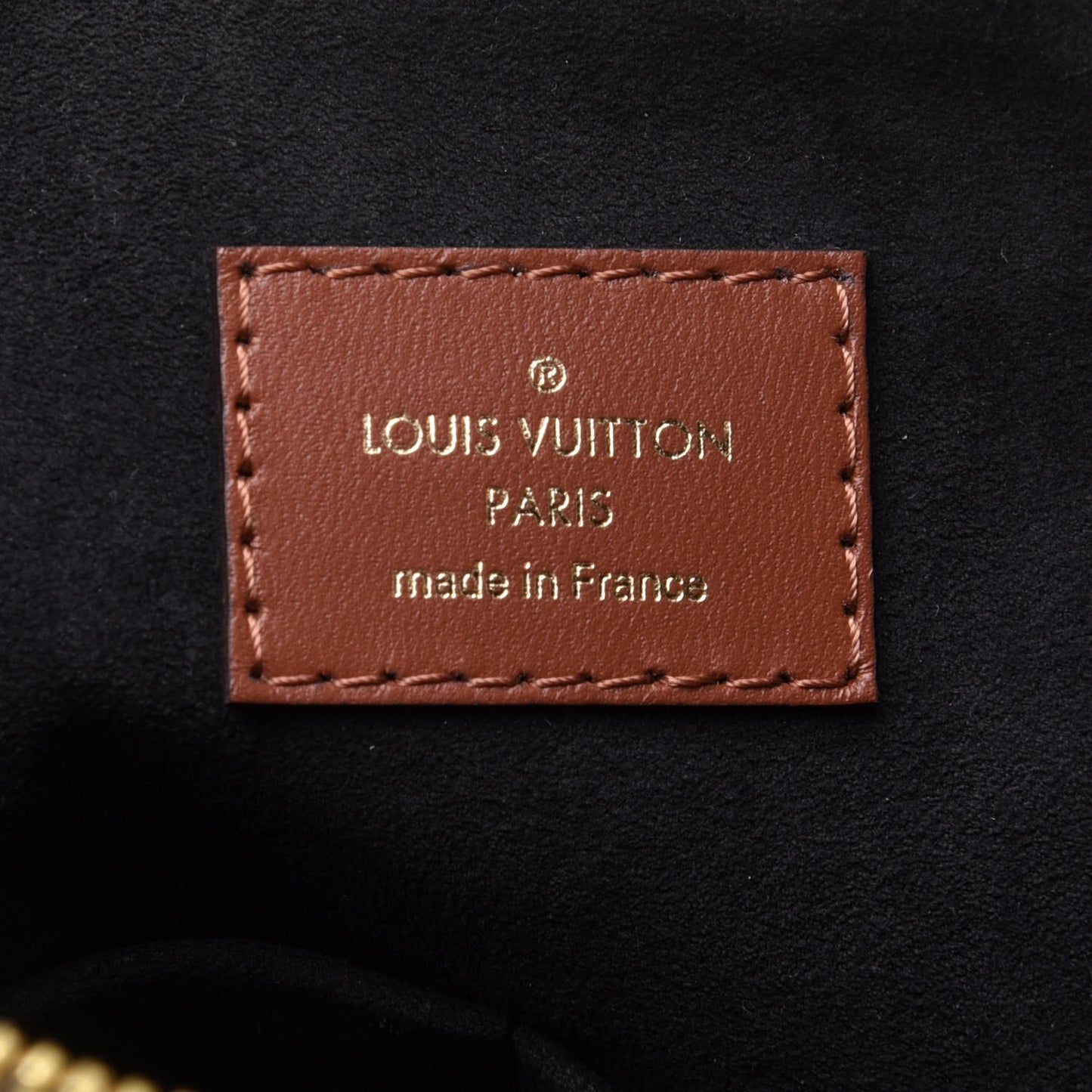 Monogram V Tote MM Black