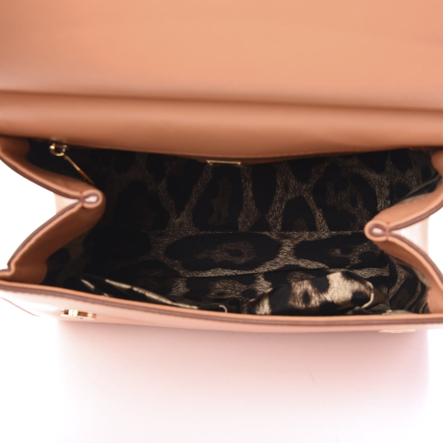 Patent Medium Miss Sicily Satchel Orange