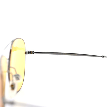 Gucci Metal Aviator GG0500S Sunglasses Yellow 5 of 7