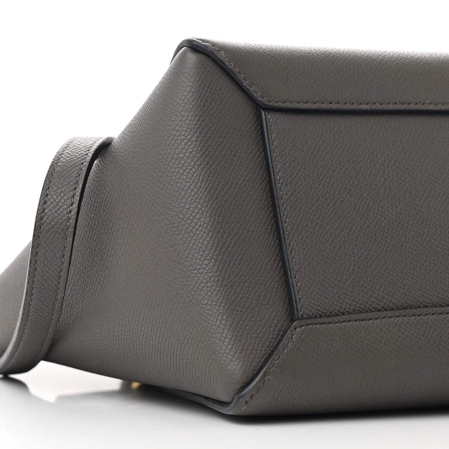 Celine Baby Grained Calfskin Micro Belt Bag Grey 9 of 11