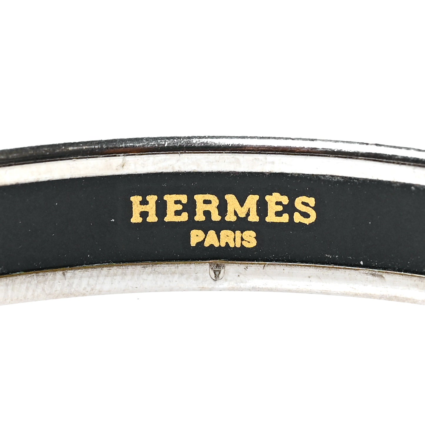 Enamel Printed Celestial Mythology Narrow Bracelet 70 Black