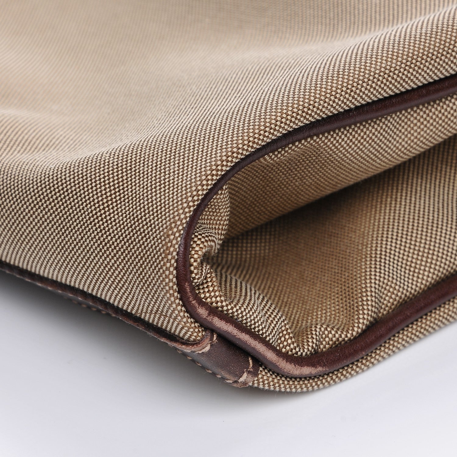 Prada Jacquard Logo Garment Bag Corda Moro 7 of 9