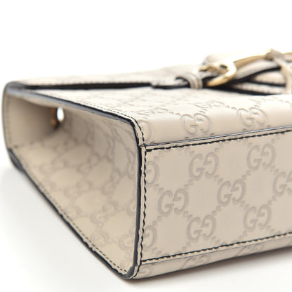 Gucci Guccissima Signature Medium Emily Chain Shoulder Bag Mystic White 10 of 14