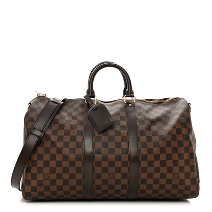 Louis Vuitton Damier Ebene Keepall Bandouliere 45 1 of 9