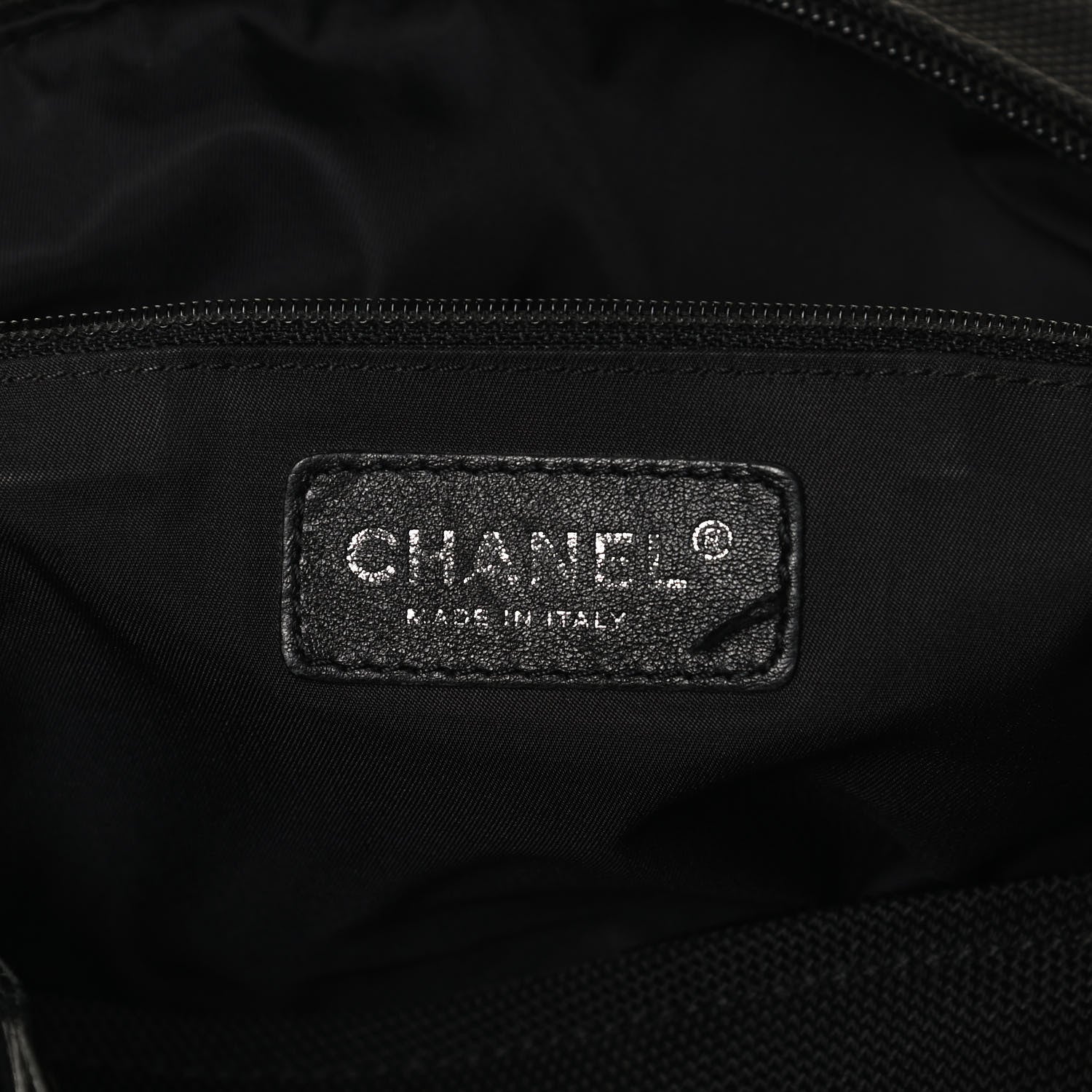 Chanel Coated Canvas Paris Biarritz Hobo Black 6 of 12