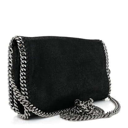 Stella McCartney Shaggy Deer Falabella Crossbody Bag Black 3 of 8