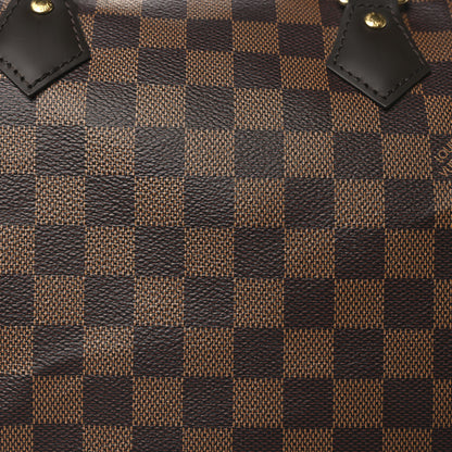 Louis Vuitton Damier Ebene Speedy Bandouliere 30 7 of 11