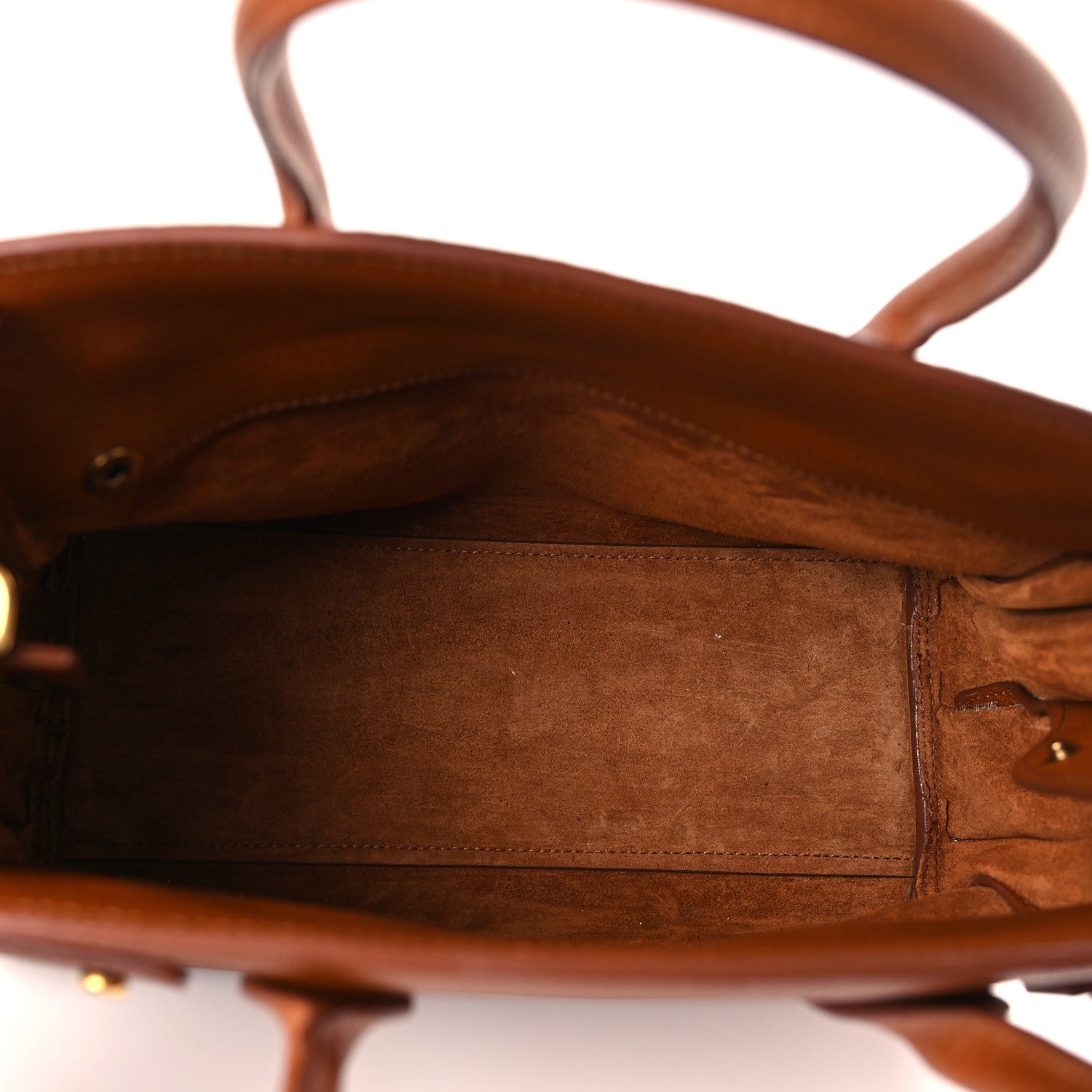 Saint Laurent Grained Calfskin Baby Sac De Jour Supple Canyon 6 of 9