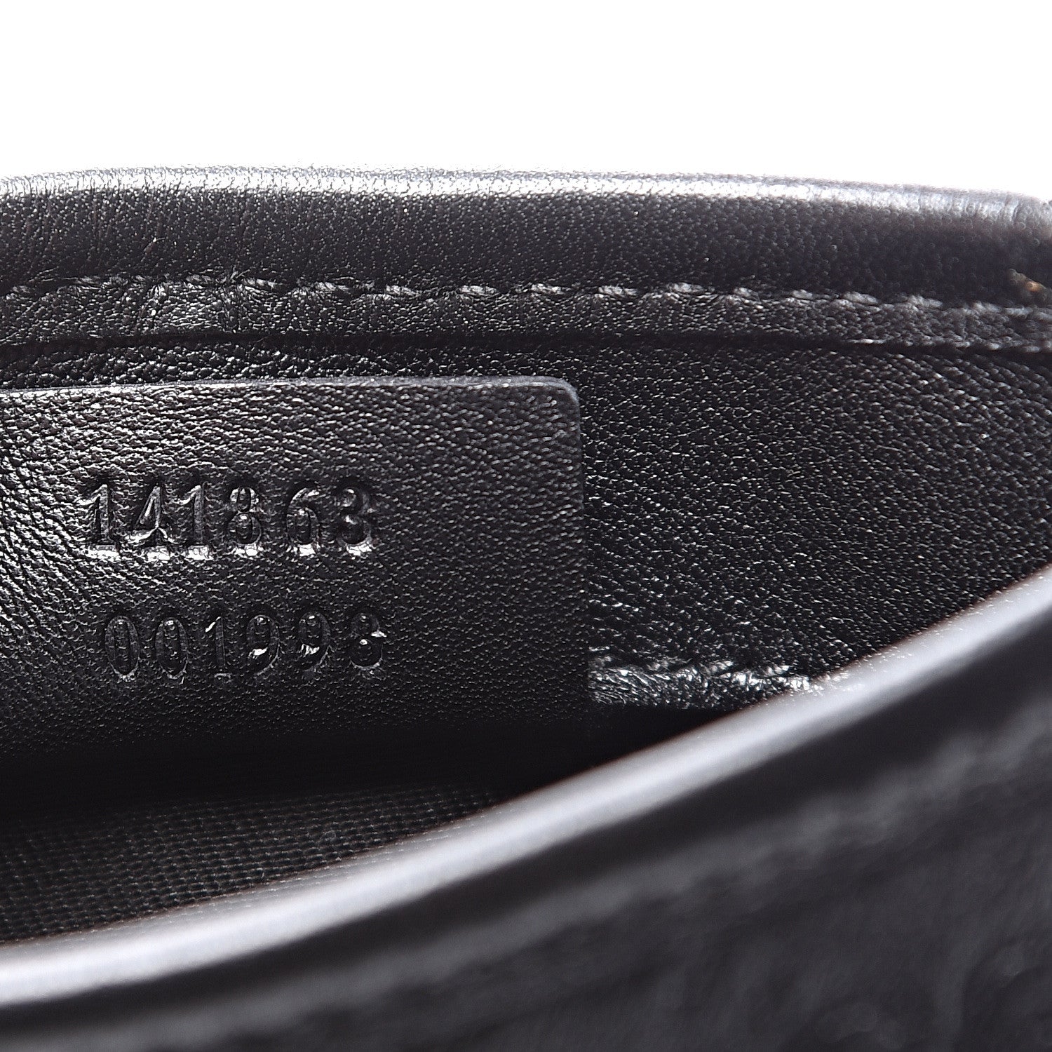 Gucci Guccissima Mini Messenger Bag Black 6 of 9