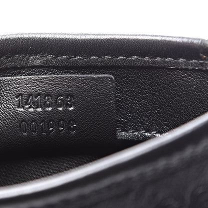 Gucci Guccissima Mini Messenger Bag Black 6 of 9