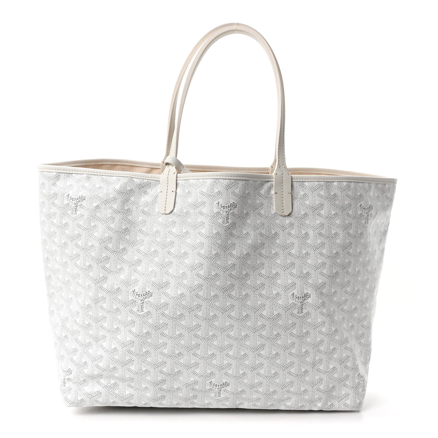 Goyard Goyardine Saint Louis PM White 1 of 10
