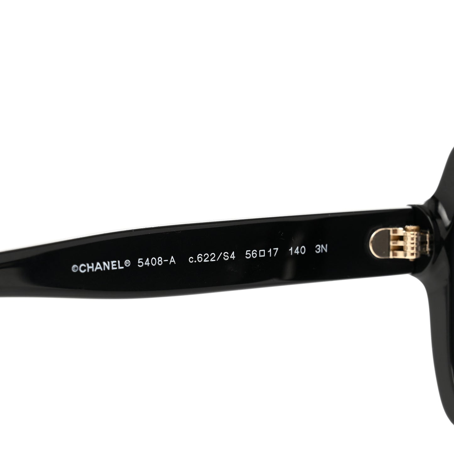 Acetate Square Sunglasses 5408-A Black