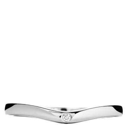 Cartier Platinum Diamond Ballerine Wedding Band Ring 49 4.75 3 of 6