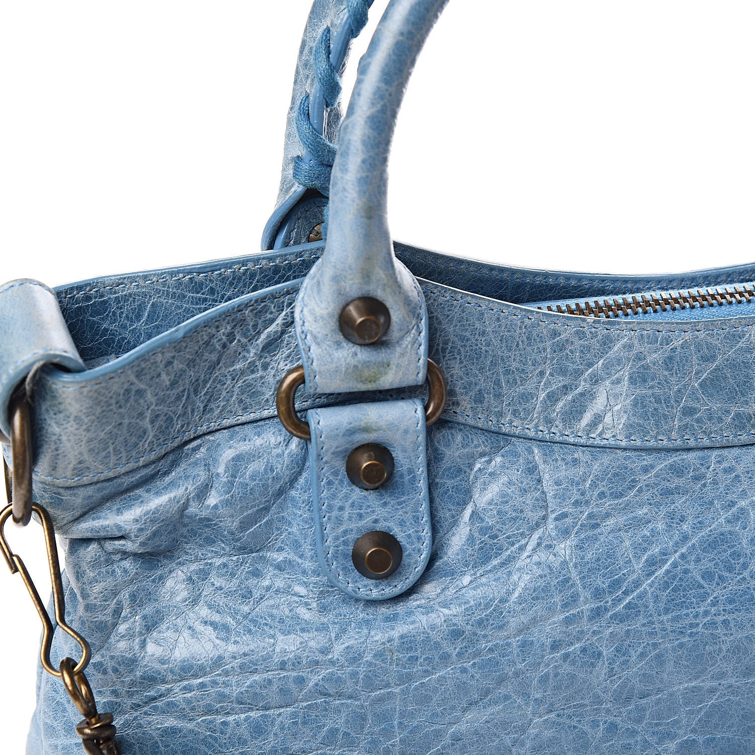 Balenciaga Agneau Classic Hardware First Sky Blue 11 of 13